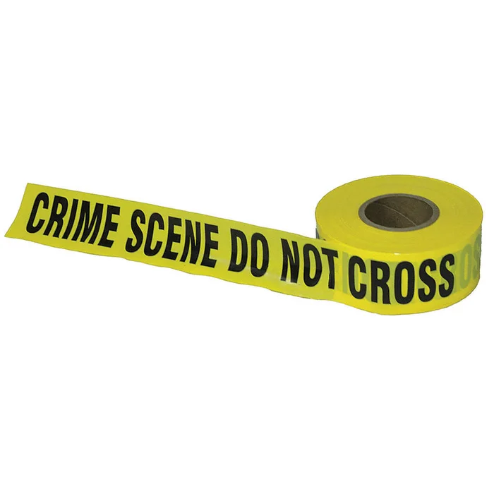 TS-BT02 – Barricade Tape CRIME SCENE