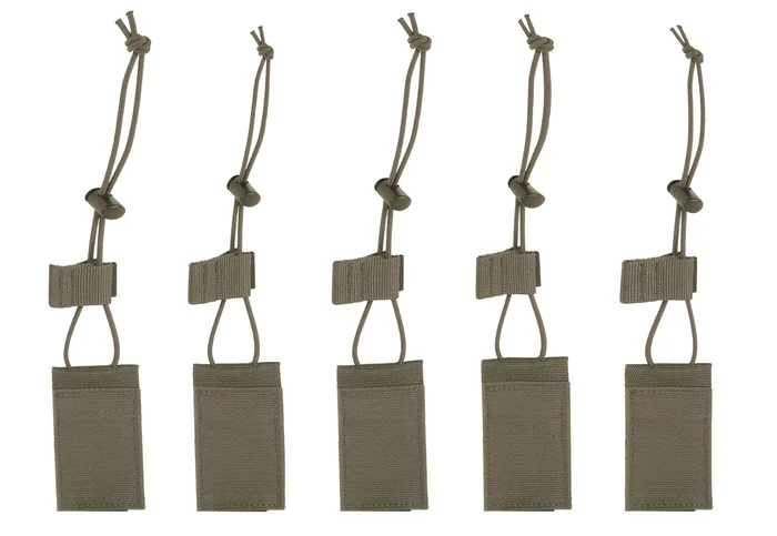 TT BEL SET – Set de 5 fermetures élastiques pour porte chargeurs