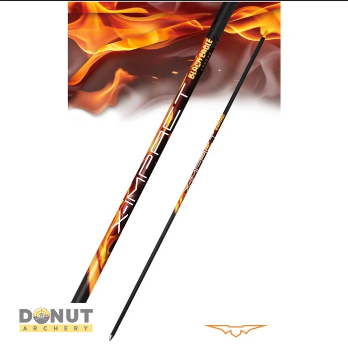 Tube nu carbone Black Eagle X-Impact (par 12)