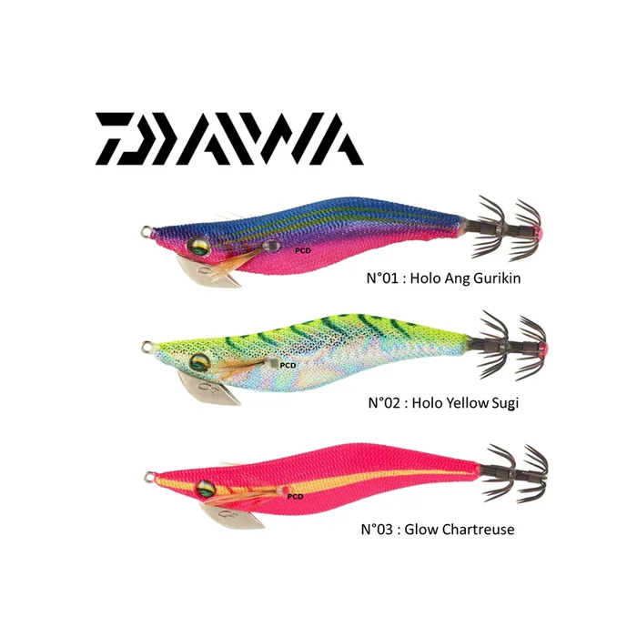 TURLUTTES DAIWA EMERALDAS 13.5G DART 2 SS