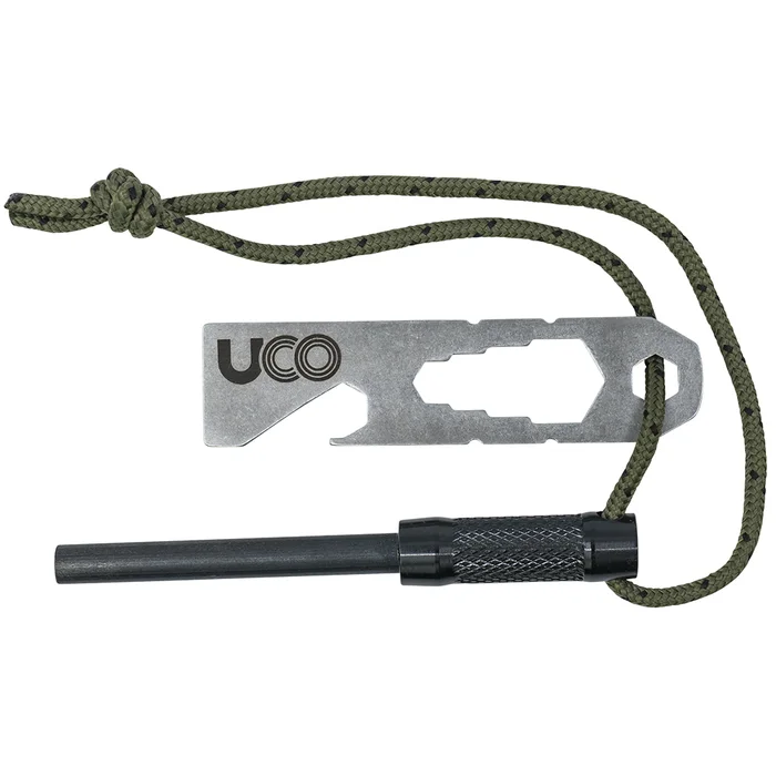 UCOFIRESTEEL – UCO Survival Firesteel allume feu noir