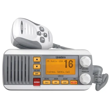Uniden UM435 Radio VHF à montage fixe – Blanc