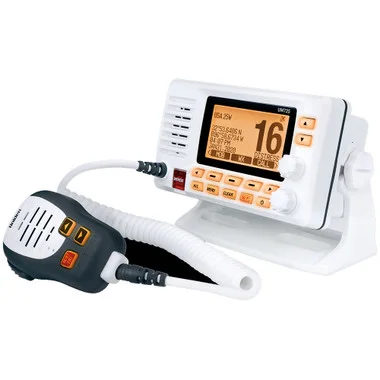 Uniden UM725 VHF fixe avec GPS et Bluetooth – Blanc