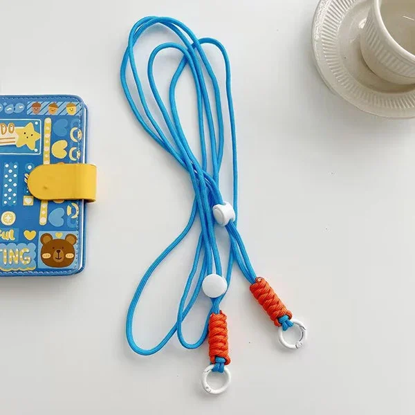 VAA4-01 – VIPERADE 110cm Dragonne pour Pochette « VE » Cordon Anti Perte Bleu/Orange