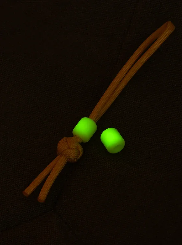 VAB6-2-GR – VIPERADE 2 Perles Verte Glow In The Dark + 1m Paracorde