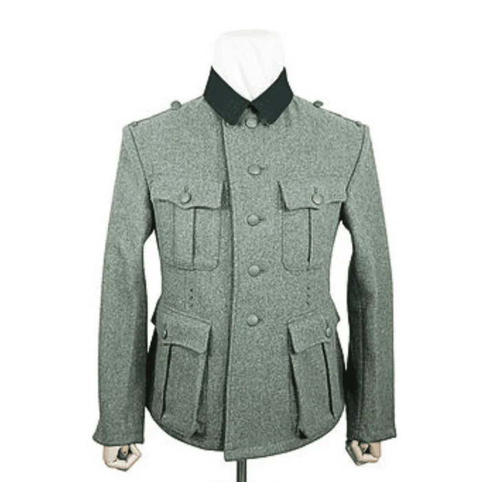 Veste Allemande Feldgrau WH Mod 1936 – Reproduction Premium – Militaria WW2