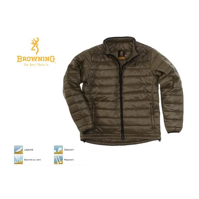 VESTE BROWNING FEATHERLIGHT PRIMALOFT VERTE