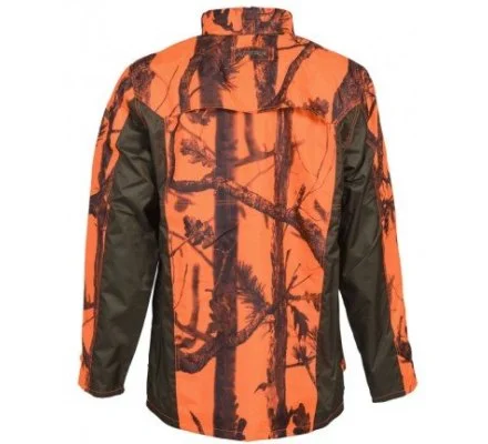 Veste de chasse Renfort ripstop Ghost Camo blaze & Black PERCUSSION – Image 2