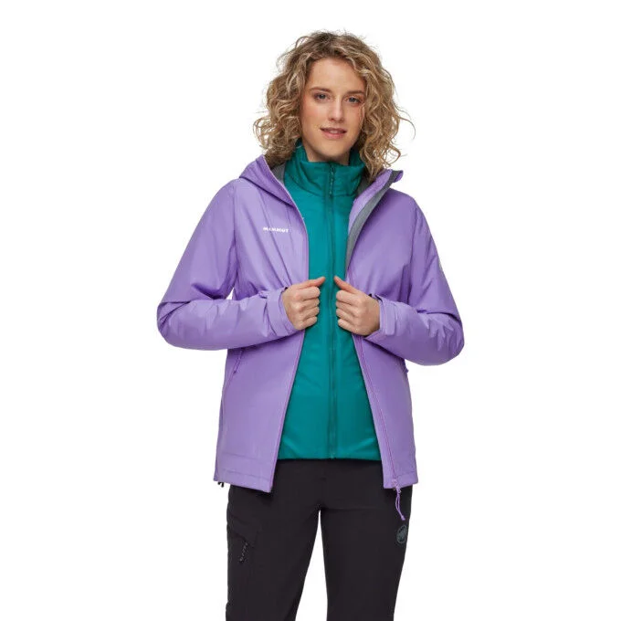 Veste impermeable MAMMUT Alto Light 3 in 1 HS Women – Lavandin-Deep-Teal – Image 2