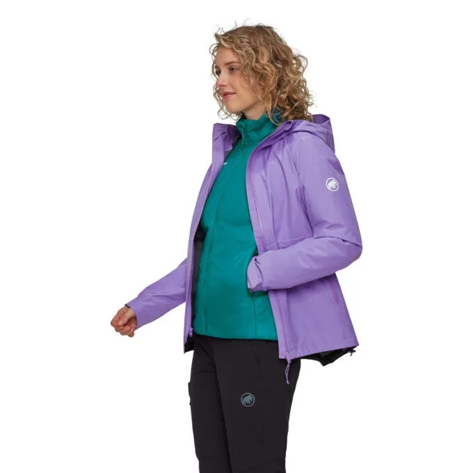 Veste impermeable MAMMUT Alto Light 3 in 1 HS Women – Lavandin-Deep-Teal – Image 3
