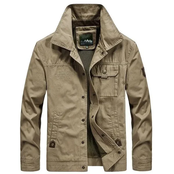 Veste kaki homme militaire