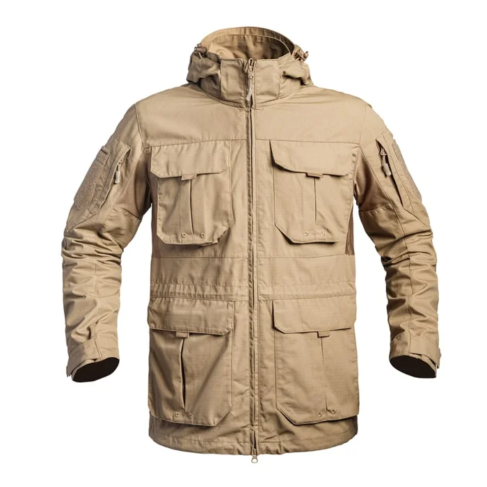 Veste longue Guérilla de combat Fighter Tan – A10