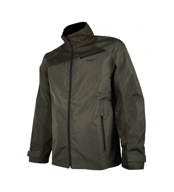 Veste Oxford verte Maquisard Treeland