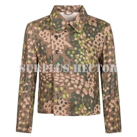 Veste Panzer SS Erbsentarn Pea Dot – Reproduction WW2