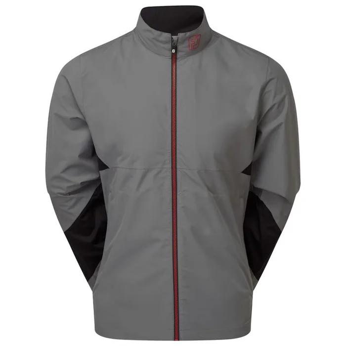 Veste pluie Footjoy Hydrolite X Jacket Charcoal With Black And Red