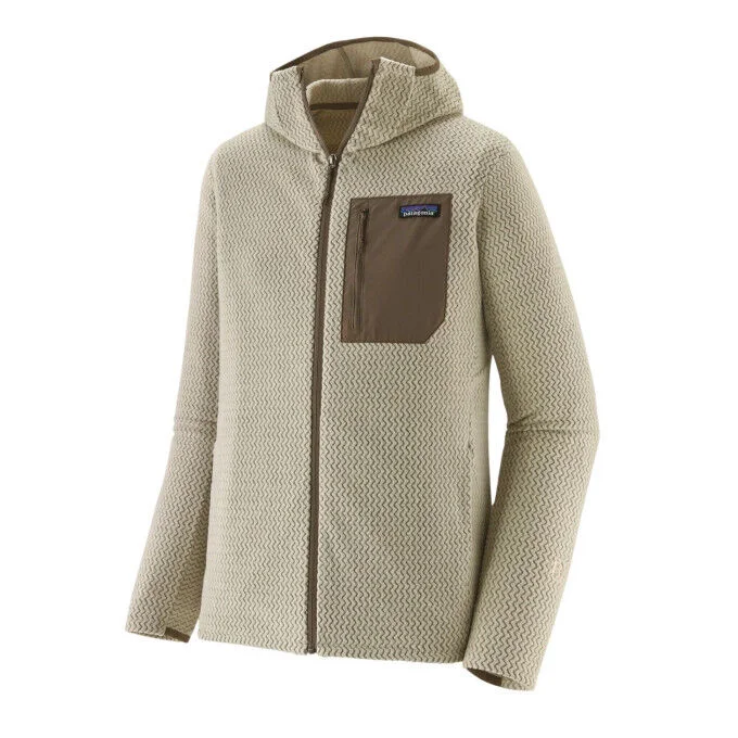 Veste polaire a capuche Homme Patagonia R1 Air – Pelican