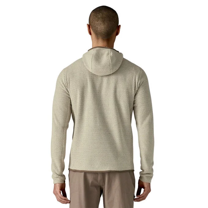 Veste polaire a capuche Homme Patagonia R1 Air – Pelican – Image 3