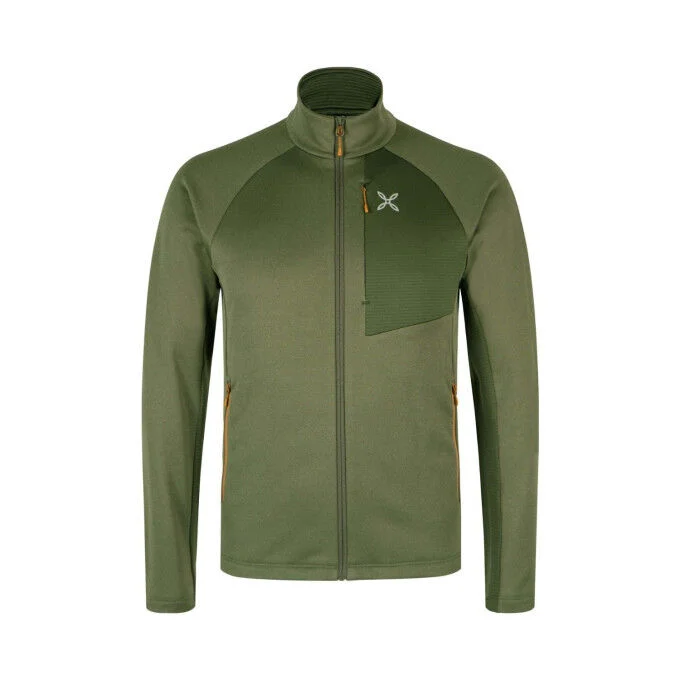 Veste polaire homme Montura Groove 2 – Verde Salvia/Bronze Brown