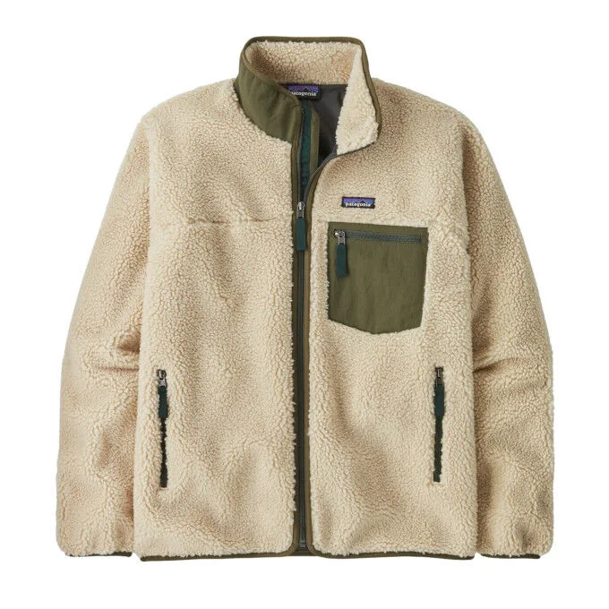 Veste polaire Homme Patagonia Retro-X – Dark Natural W/Basin Green