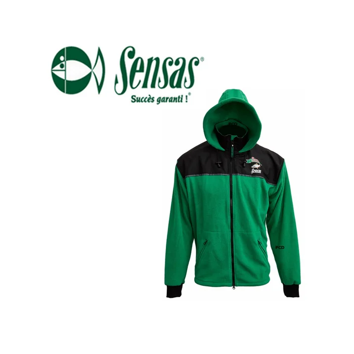 VESTE POLAIRE SENSAS GARDON VERTE