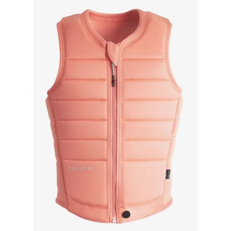 Vestes et Gilets Sports nautiques tractésFollow Total Womens Impact Vest – Melon 2025