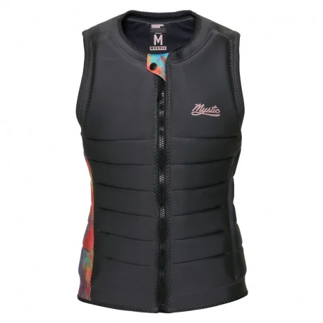 Vestes et Gilets Sports nautiques tractésMystic Juice Impact Vest Fzip Wake Women – Dark Grey 2024
