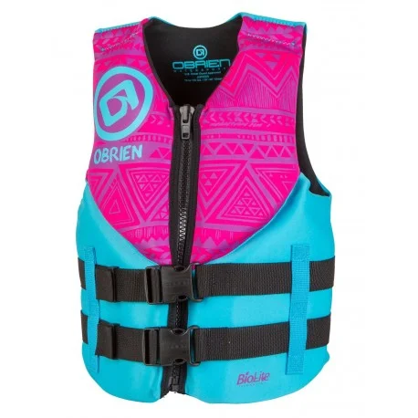 Vestes et Gilets Sports nautiques tractésO’Brien Gilet neo junior girl