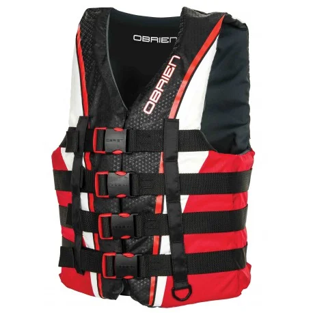 Vestes et Gilets Sports nautiques tractésO’Brien Gilet Pro Rouge