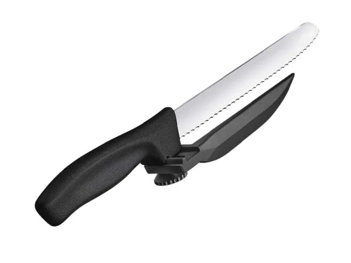 VIC 6.8663.21 VICTORINOX COUTEAU DUX SWISSCLASSIC 21CM NOIR
