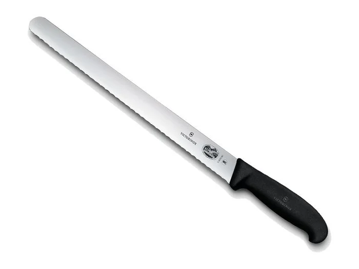VIC5.4233.30 VICTORINOX COUTEAU A JAMBON 30CM NOIR