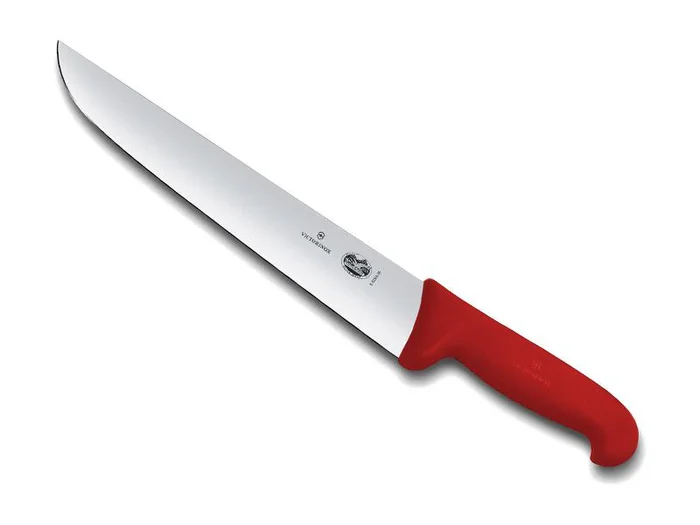 VIC5.5201.28 COUTEAU BOUCHER VICTORINOX 28CM ROUGE