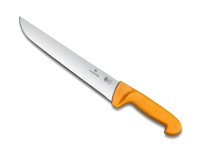VIC5.8431.26 VICTORINOX COUTEAU BOUCHER SWIBO 26CM JAUNE
