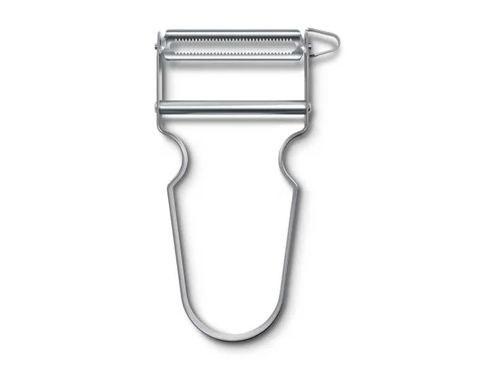 VIC6.0913 EPLUCHEUR VICTORINOX STAR TOUT INOX LAME A DENTS