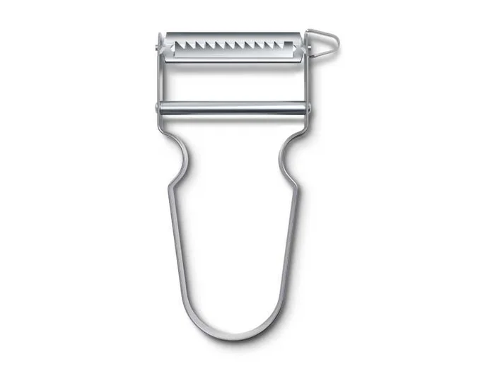 VIC6.0914 EPLUCHEUR VICTORINOX STAR TOUT INOX LAME A JULIENNE