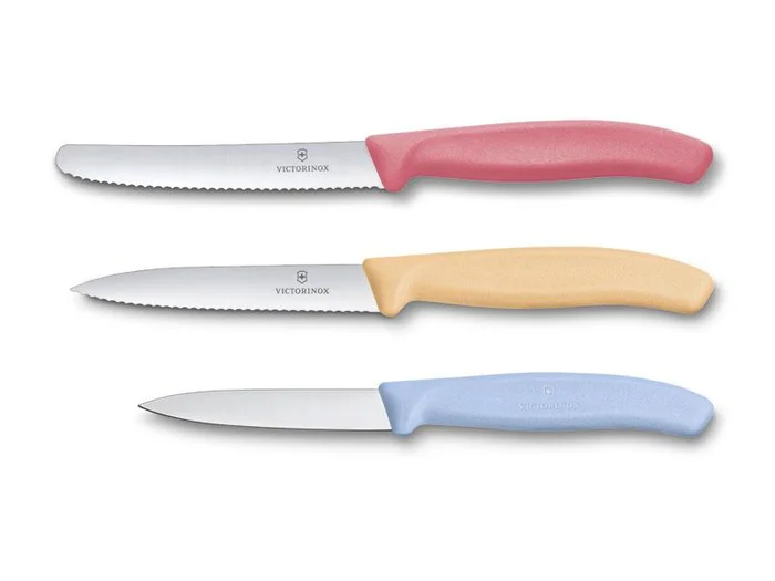 VIC6.7116.34L1 SET 3 COUTEAUX OFFICE VICTORINOX SWISSCLASSIC ACIDULES 1