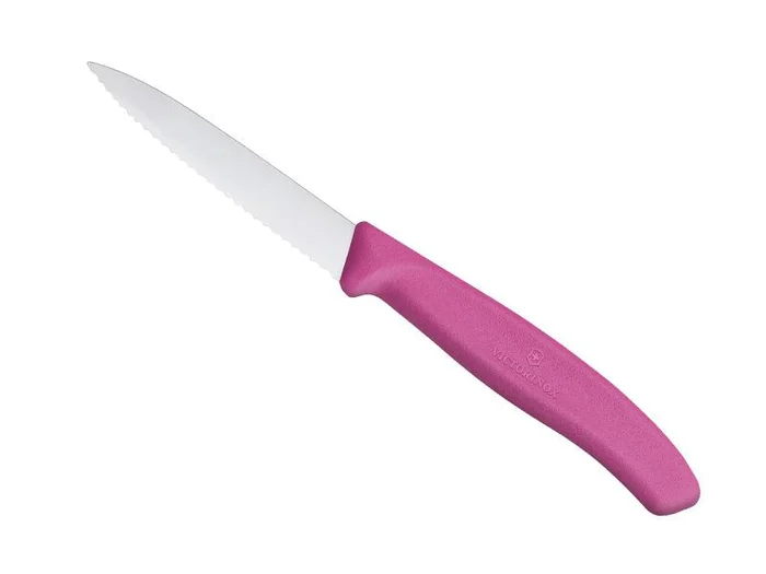 VIC6.7636.L115 VICTORINOX COUTEAU OFFICE SWISSCLASSIC 8CM ROSE A DENTS