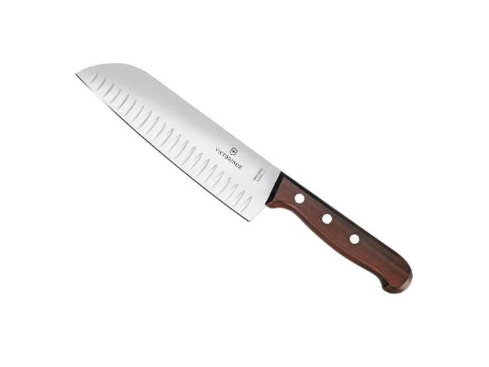 VIC6.8520.17G VICTORINOX SANTOKU SWISSCLASSIC ALVEOLE 17CM ERABLE