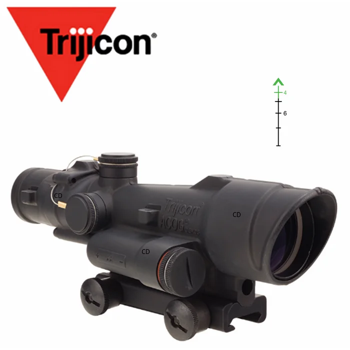 VISEUR TRIJICON ACOG 3.5X35 TA11 Ballistic Green Chevron .223