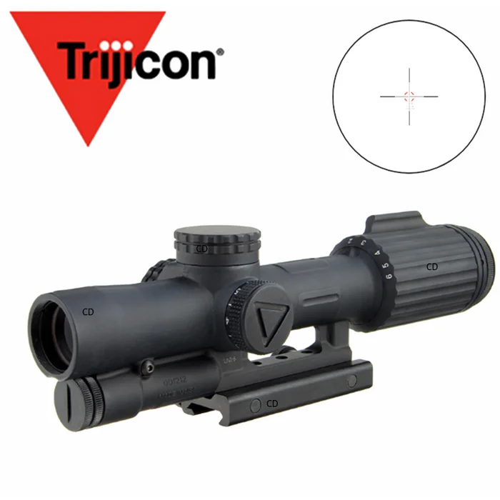 VISEUR TRIJICON VCOG 1-6X24 Ballistic Red Segmented Circle MIL
