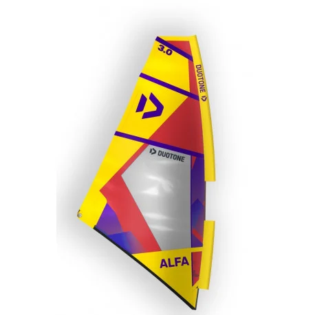 Voiles Windsurf DébutantDuotone Alfa – Yellow/Berry2024