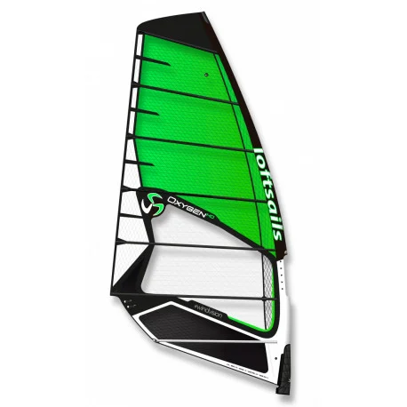 Voiles Windsurf FreerideLoftsails OXYGEN HD GREEN 2022