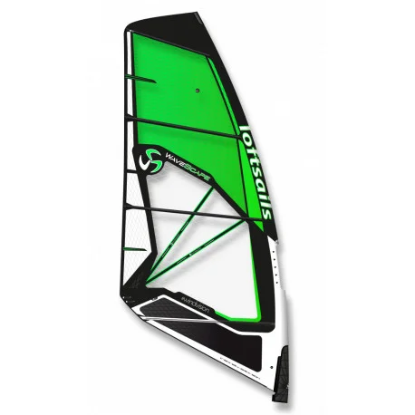 Voiles Windsurf Vague/freestyleLoftsails Wavescape green 2023