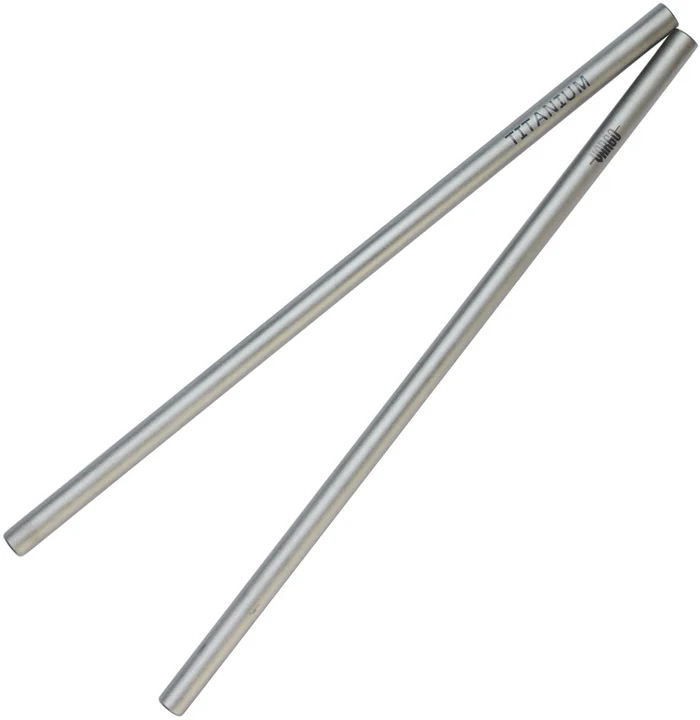 VR487 – Vargo Set de deux pailles titane