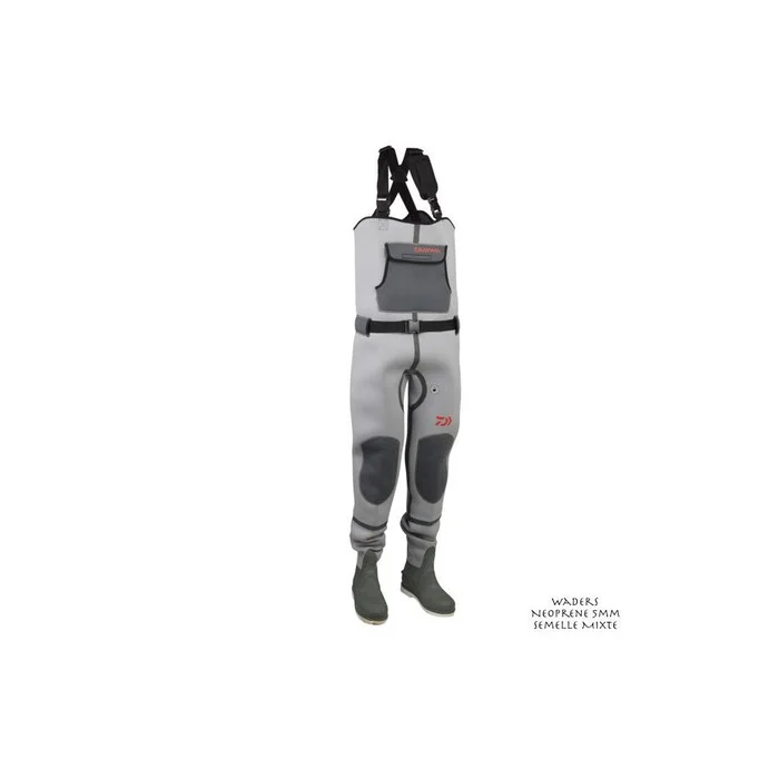 Waders Daiwa Neoprene 5mm Semelle mixte