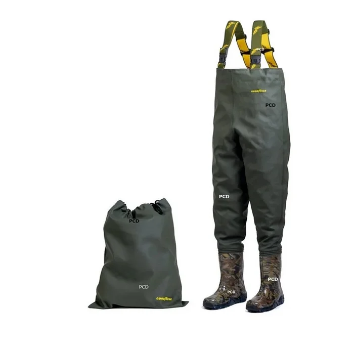 Waders Enfant Kidsplay SP Vert Fôret Bottes Camo Good Year