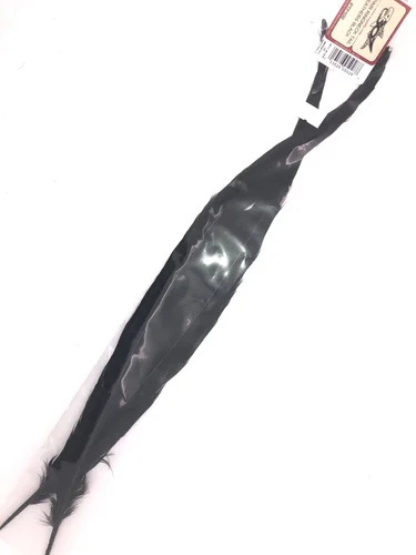 Wapsi 1 Paire Plumes de Queue de Perruche – Noir