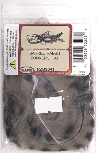 Wapsi Barred Rabbit Zonkers – Tan