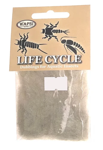 Wapsi Life Cycle Dubbin – Crème Caddis