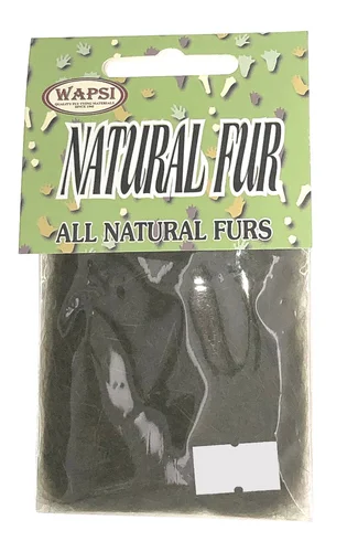 Wapsi Masque tout naturel en fourrure de lièvre olive
