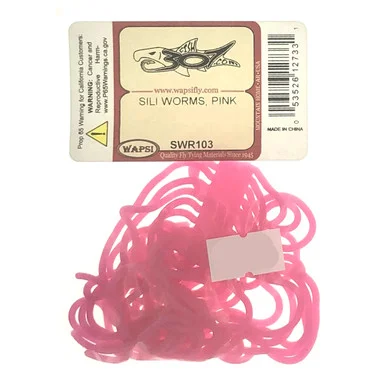 Wapsi Sili Worms – Rose